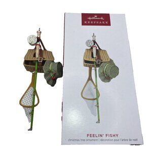 Hallmark Keepsake Ornament Feelin Fishy Christmas Ornament New with Box 2023